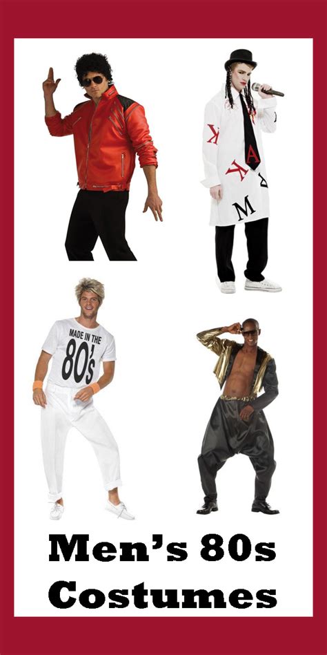 80s themed party outfits|80s dress up ideas male.